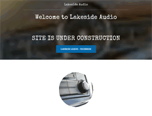 Tablet Screenshot of lakesideaudio.com